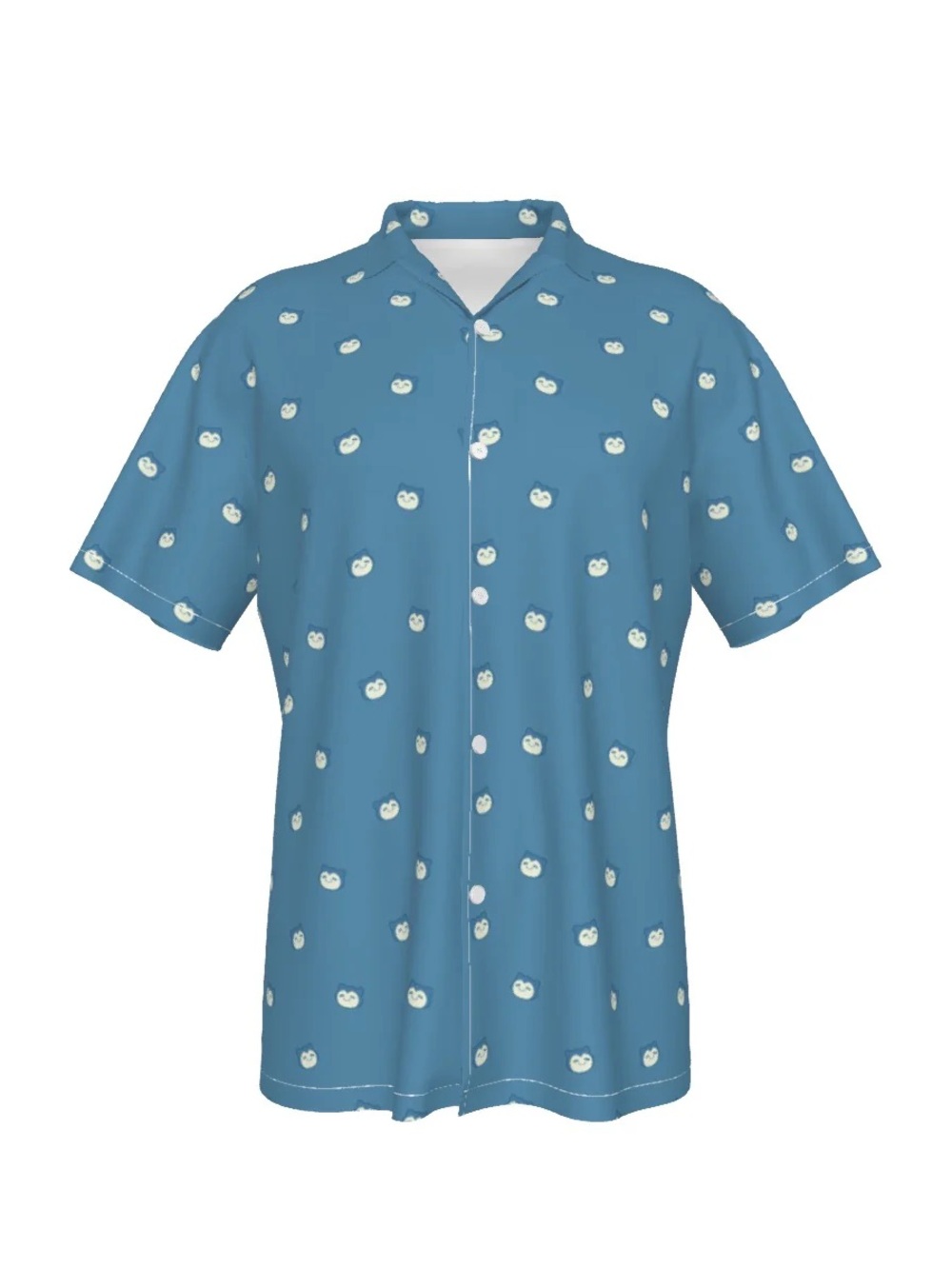 Snorlax Button Up Shirt